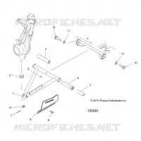 SUSPENSION, A-ARM AND SUPPORT MOUNTING