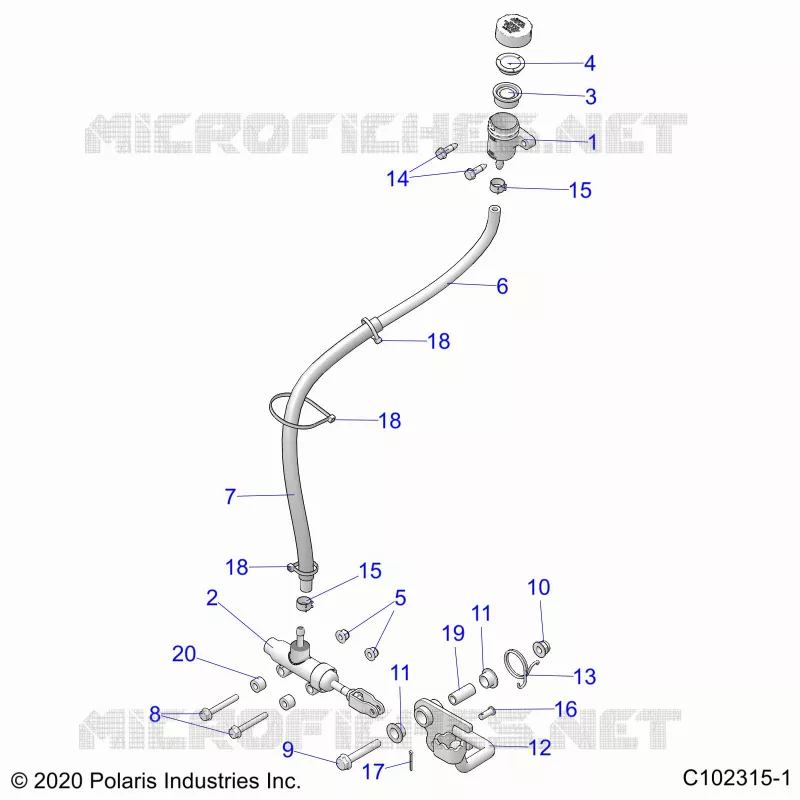 BRAKES, BRAKE PEDAL AND MAITRE CYLINDRE