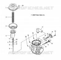 CARBURATEUR, UPPER