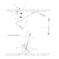 SUSPENSION, BARRE STABILISATRICE ARRIERE