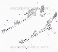 CARROSSERIE ARRIERE FENDERS AND ROCKERS