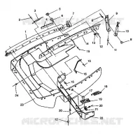 CARROSSERIE AVANT SPORT 0940443 and SPORT SKS 0940243 (4925052505005A)