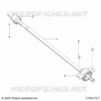 SYSTÃˆME DE TRANSMISSION, REAR PROP SHAFT