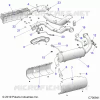 ENGINE, ECHAPPEMENT