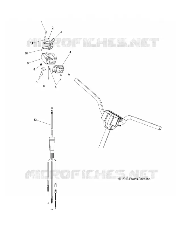 MOTEUR, ACCELERATEUR CONTROL ASM.