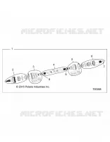 DRIVE TRAIN, HALF ARBRE DE TRANSMISSION ARRIERE