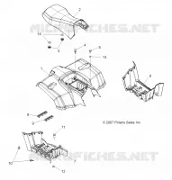 HABITACLE ET SIEGE ARRIERE