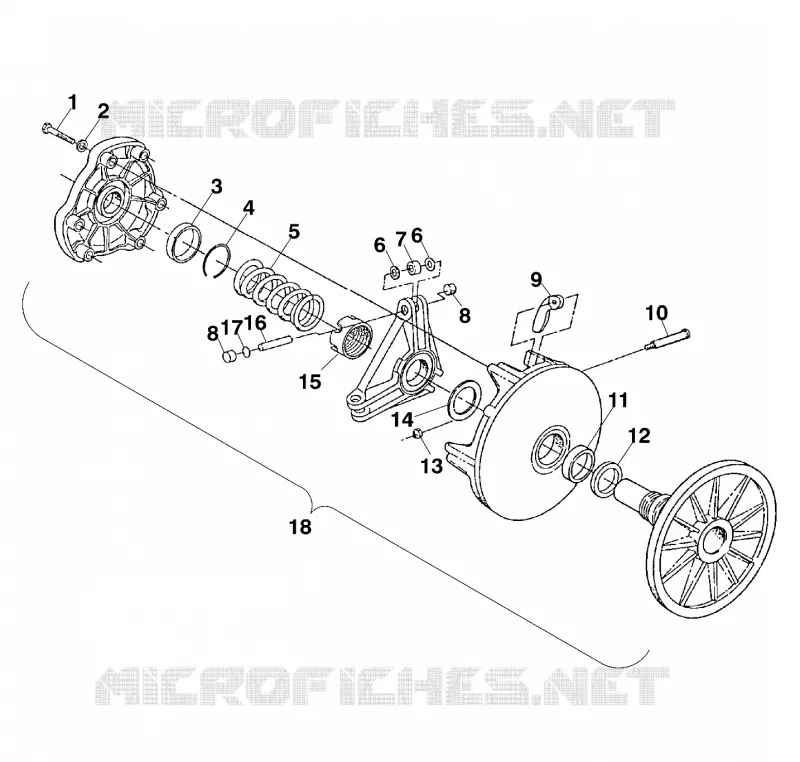 EMBRAYAGE DE TRANSMISSION