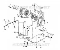 SUPPORT MOTEUR SUPER SPORT 0980761 (4942874287C001)