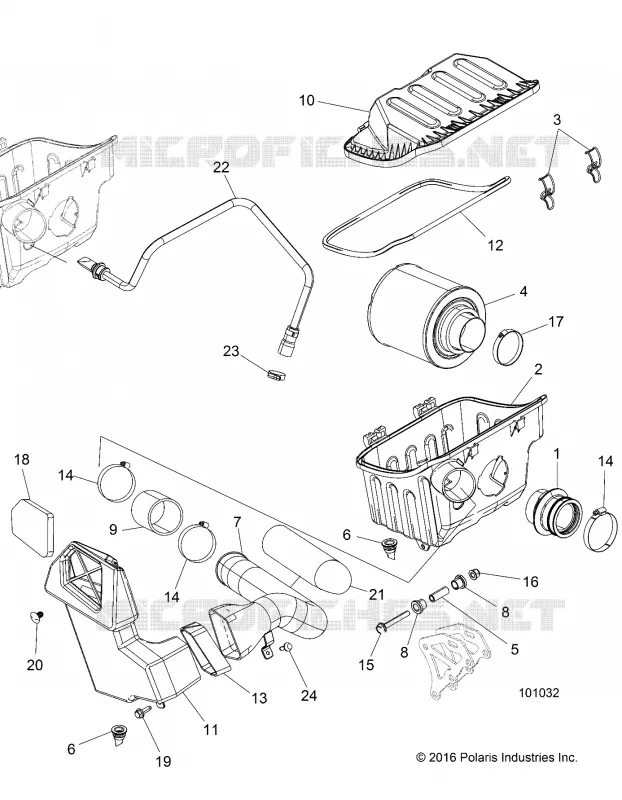 ENGINE, PRISE D'AIR SYSTEM