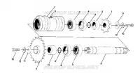 DETAILS-TRANSMISSION AVANT ASSEMBLY CENTER TIGHTENER ASSEMBLY-PN 1380023 (4916351635013A)