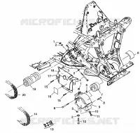 TRANSMISSION AVANT XPLORER 400L W98CC38C (4945414541B002)