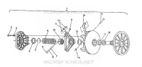EMBRAYAGE DE TRANSMISSION   RXL/RXL SKS (4921322132029A)