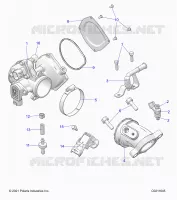 ENGINE, CORPS DE PAPILON AND FUEL RAIL