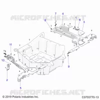 CARROSSERIE ARRIERE RACK, MOUNTING