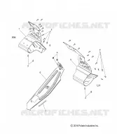 CHASSIS, PROTECTION D'EMBRAYAGE AND FOOTRESTS