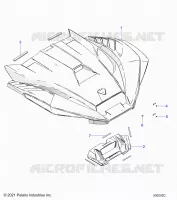 CAPOT, VENTED (SL/SLR/R OPTION)