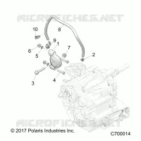DRIVE TRAIN, MAIN SUPPORT PONT