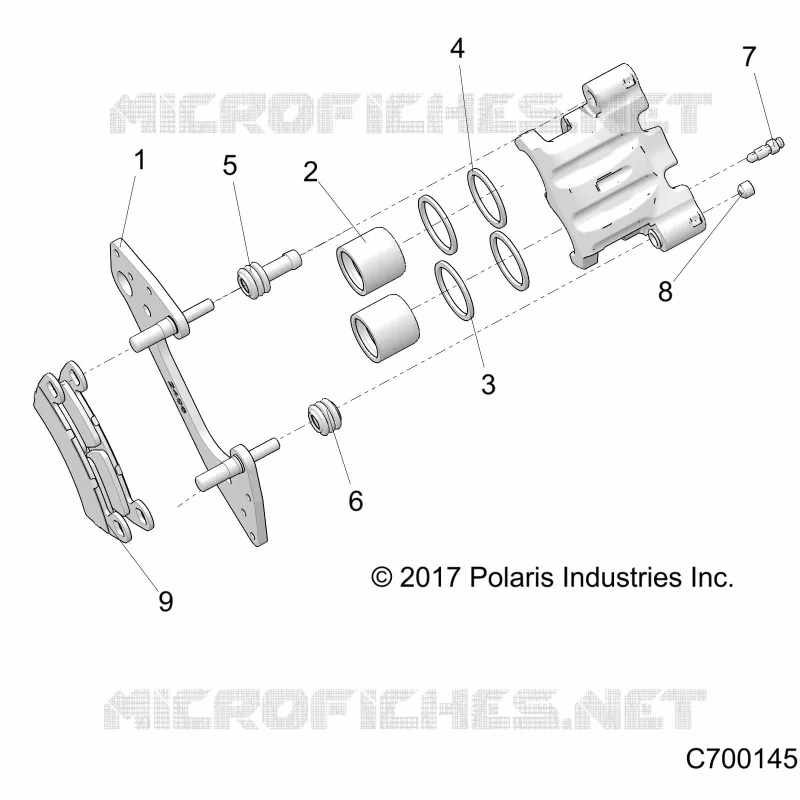 FREIN ARRIERE CALIPER