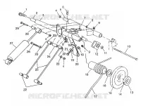 BRAS DE SUSPENSION ARRIERE 700 RMK 0970966, 700 SKS 0970566, AND EUROPEAN 700 SKS E970 (4938573857B014)