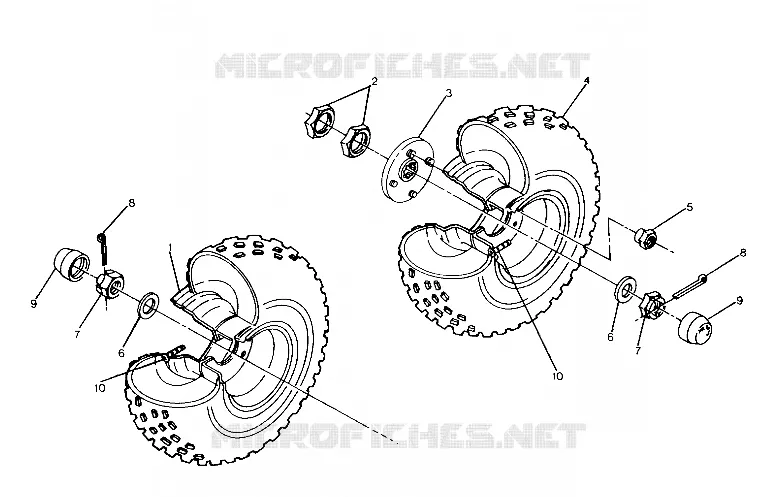 ROUE INTERMEDIAIRE 250 6x6 / W928727 (4922842284041A)