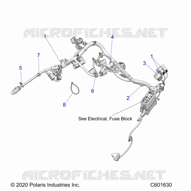 ELECTRICITE, WIRE HARNESS, MAIN