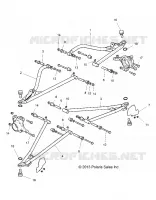 SUSPENSION AVANT CONTROL ARMS