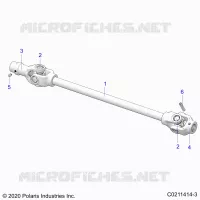 SYSTÃˆME DE TRANSMISSION, FRONT PROP SHAFT