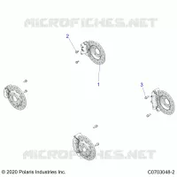 ETRIER DE FREIN MOUNTING AND ROTORS