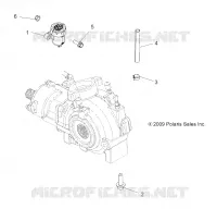 SYSTÈME DE TRANSMISSION, SUPPORT PONT, FRONT