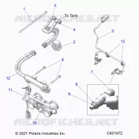 SYSTÃˆME D'ALIMENTATION, RAIL, LINES AND THROTTLE BODY