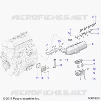 ADMISSION MANIFOLD AND FUEL RAIL