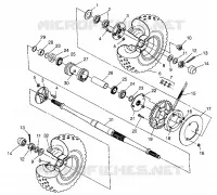 PONT ARRIERE Trail Boss W97AA25C (4940574057C001)