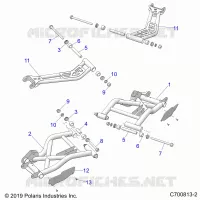 SUSPENSION ARRIERE CONTROL ARMS