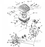 CARTERS MOTEUR AND CYLINDRE