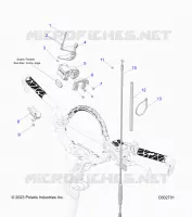 MOTEUR, THROTTLE CONTROL ASM.