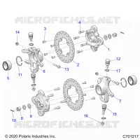 SUSPENSION AVANT HUB