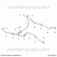 ENGINE, SYSTÃˆME DE REFROIDISSEMENT, HOSES
