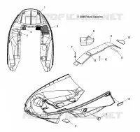 CARROSSERIE AVANT, FOIL and PROTECTION D'EMBRAYAGE
