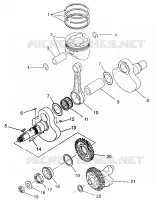 VILEBREQUIN AND PISTON MAGNUM 4X4 W968144 AND SWEDISH MAGNUM 4X4 S968144 (4936053605D002)
