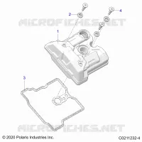 ENGINE, COUVERCLE SOUPAPE