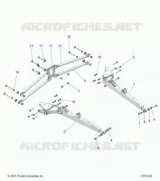 SUSPENSION ARRIERE CONTROL ARMS