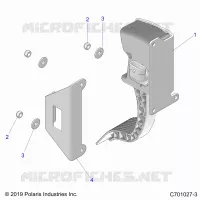 ENGINE, PEDALE D'ACCELERATEUR