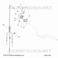 MOTEUR, THROTTLE CONTROL ASM.