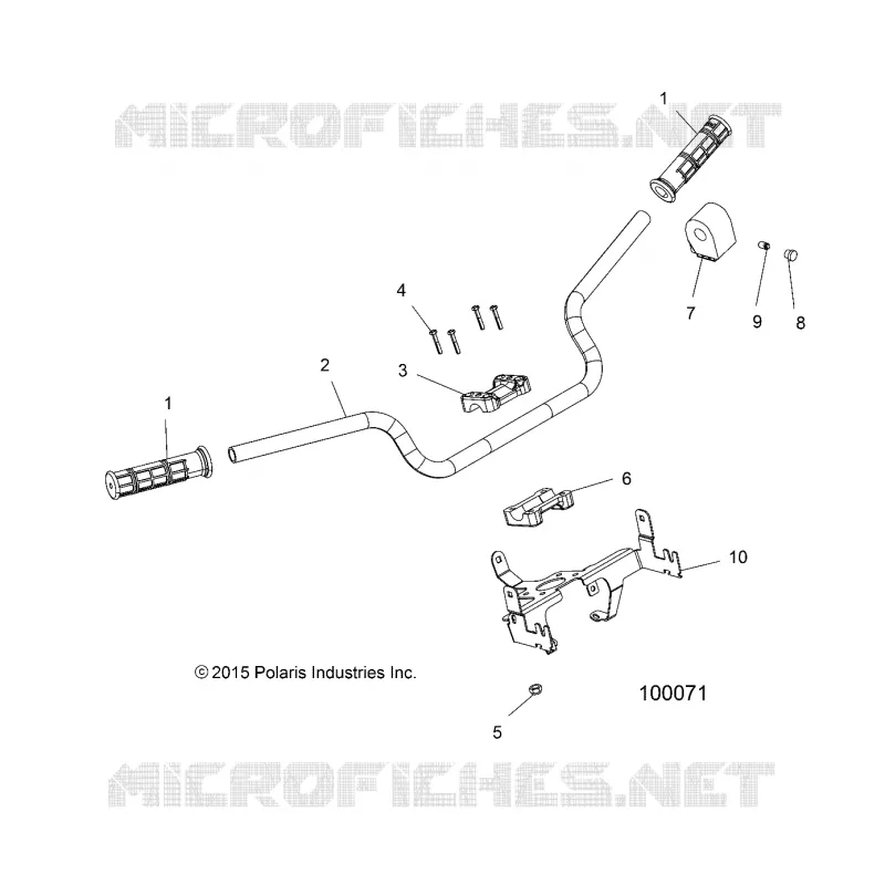 STEERING, GUIDON ET COMMODOS