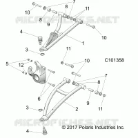 SUSPENSION AVANT A-ARMS