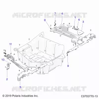 CARROSSERIE ARRIERE RACK, MOUNTING