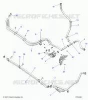 REFROIDISSEMENT ROUTING MANIFOLD