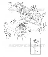ENGINE AND SUPPORT SILENCIEUX (4916341634005A)