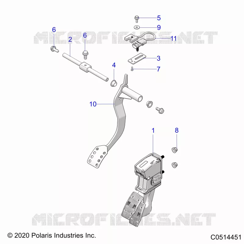 INSTRUMENTS, FOOT INSTRUMENTS AUTO- T23AASGD/HD/TGD/HD (C0514451)